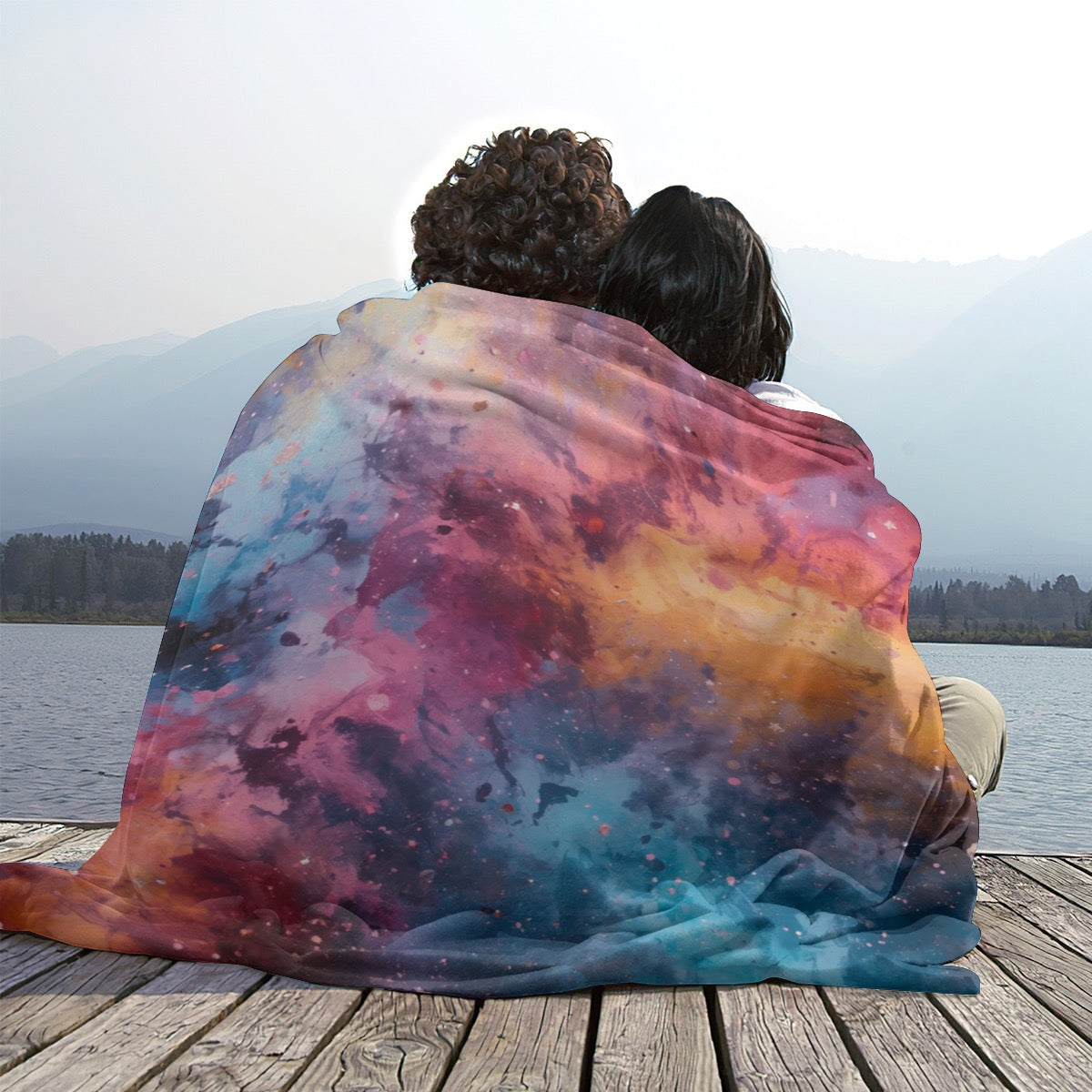 Cosmos - Flannel Blanket